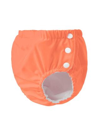 Imagem de Fralda de natação Century Star Baby reutilizável para 2-3 T de laranja e rosa