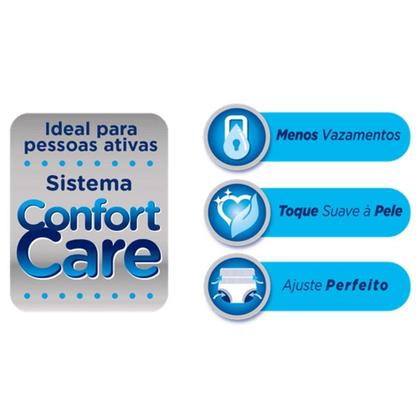 Imagem de Fralda Descartável Adulto Tena Pants Confort P/M - 4 Embalagens com 18 Unidades - 72 Tiras
