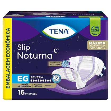 Imagem de Fralda Descartavel Adulto Tena Slip Ultra Noturna Extra Grande - 4 pacotes com 16 Fraldas