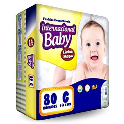 Imagem de Fralda Descartável Baby Felt Noturna Infantil G - 80 Unidades 