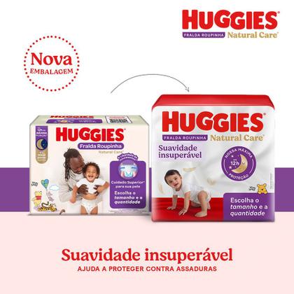 Imagem de Fralda Descartável Huggies Natural Care Roupinha Hiper G 60 Unidades