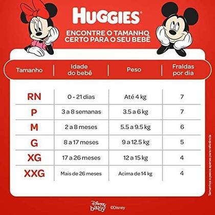 Imagem de Fralda Descartável Huggies Tripla Proteção Hiper - Tamanho XG- Com 66 Unidades