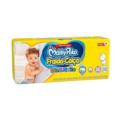 Imagem de Fralda Descartável MamyPoko Calça Dia & Noite Jumbo Tamanho XXG - 4 Pacotes com 22 Fraldas - Total 88 Tiras