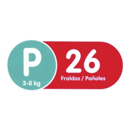 Imagem de Fralda Descartável Pampers Pants Ajuste Total Tamanho P - 4 Pacotes com 26 Fraldas - Total 104 Tiras