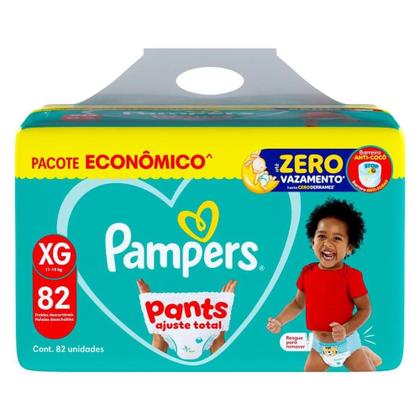Imagem de Fralda Descartável Pampers Pants Ajuste Total XG 82 Unidades