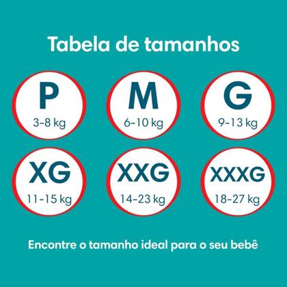 Imagem de Fralda Descartável Pants Ajuste Total Pampers XXG 60 Unidades