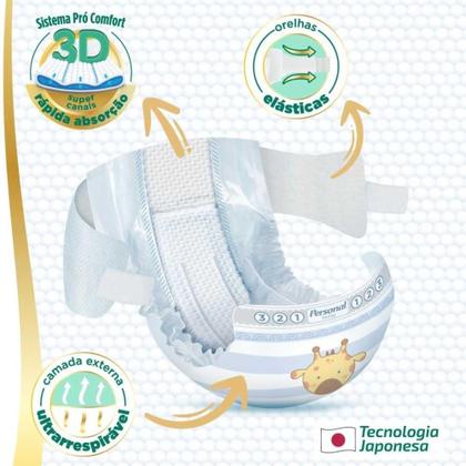Imagem de Fralda Descartável Personal Baby Premium Protection 3D Mega M 34 Unidades