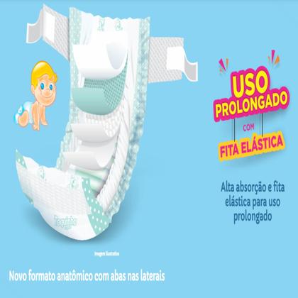 Imagem de Fralda Descartável Toquinho De Gente Confort Sec Super - EG 64 fraldas por pacote