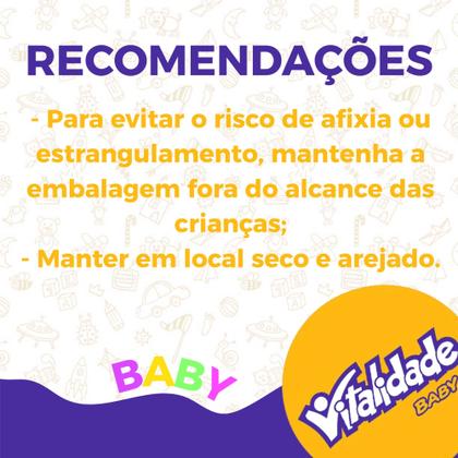 Imagem de Fralda Destartável Pacotão Vitalidade Baby Hiper - Tamanho M - 90 Unidades