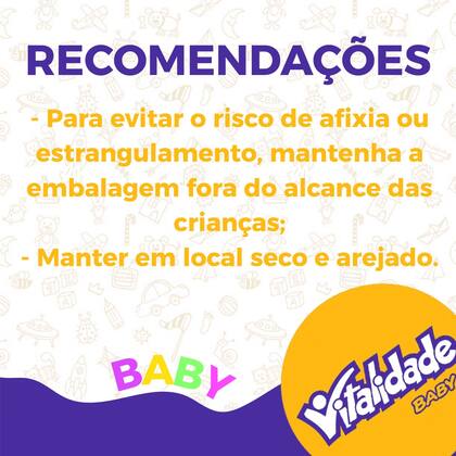 Imagem de Fralda Destartável Pacotão Vitalidade Baby Hiper - Tamanho P - 100 Unidades