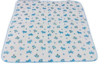 Imagem de Fralda Estampada Luxo 70x70 Com Crochê Kit Com 5 Pçs