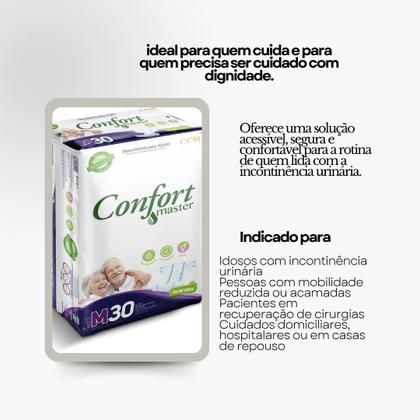 Imagem de Fralda Geriátrica Descartável Confort Master Econômica