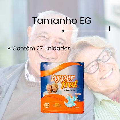 Imagem de Fralda Geriatrica Hyperfral Mega Tamanho:XG
