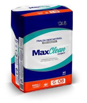 Imagem de Fralda geriatrica maxclean g 08x12 unica .