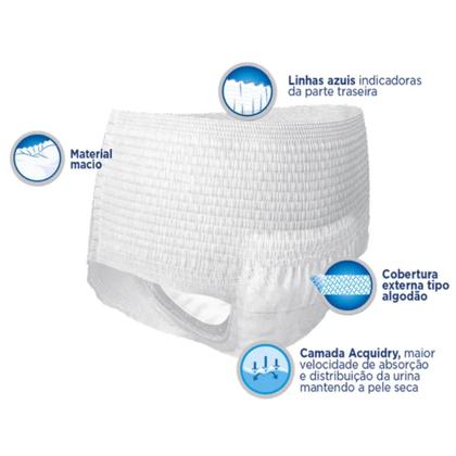 Imagem de Fralda Geríatrica Pants Confort G/EG Com 16 Unidades - Tena