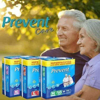 Imagem de Fralda Geriátrica Prevent Hiper G com 50 Unidades