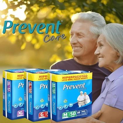 Imagem de Fralda Geriátrica Prevent Hiper M Com 50 unidades