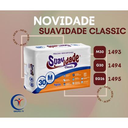 Imagem de Fralda Geriatrica Suavidade Extra Grande EG 26 UN