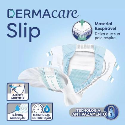 Imagem de Fralda Geriátrica Tena Slip Derma Care Jumbo 1 Pacote C/ 16 Unidades