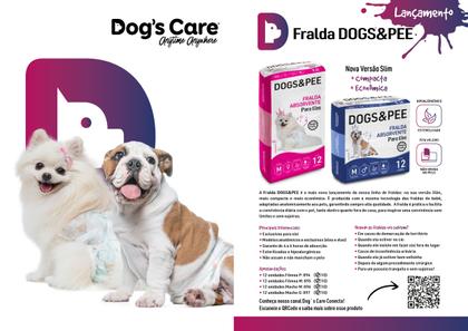 Imagem de Fralda higiênica descartável fêmea dogs&pee m 12 und