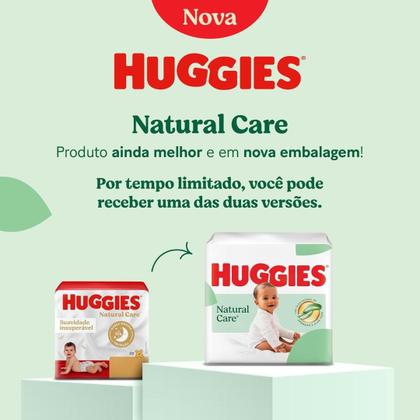 Imagem de Fralda huggies Natural Care recém nascido kit com 3 pacotes de 34 unidades