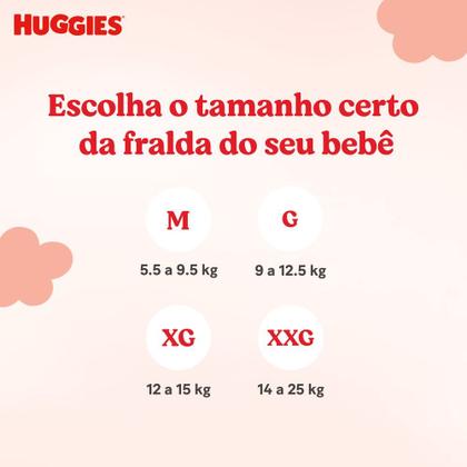 Imagem de Fralda Huggies Pants Roupinha Proteção Acolchoada M 100 Unidades