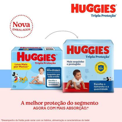 Imagem de Fralda Huggies Tripla Proteção XG 32 Fraldas
