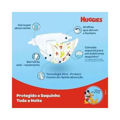 Imagem de Fralda Huggies Tripla Protecao XXG 66 Unidades 