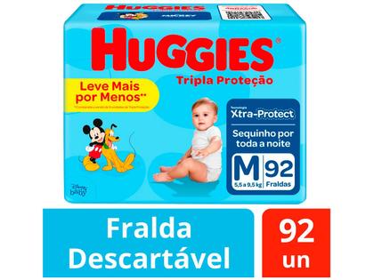 Imagem de Fralda Infantil Huggies Tripla Proteção Hiper Leve Mais