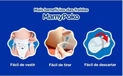 Imagem de Fralda mamypoko premium calca jumbo m