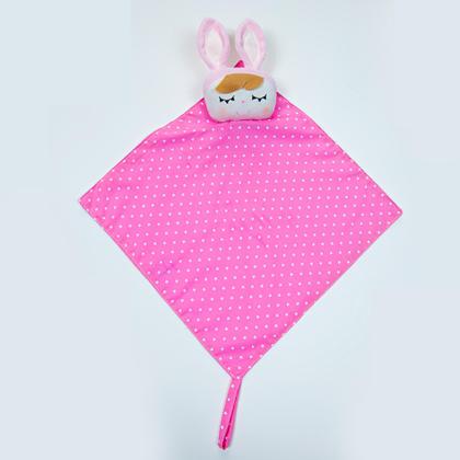 Imagem de Fralda Naninha Bonequinha Metoo Com Prendedor de Chupeta 01 Peça Sono Tranquilo Anti Alérgica