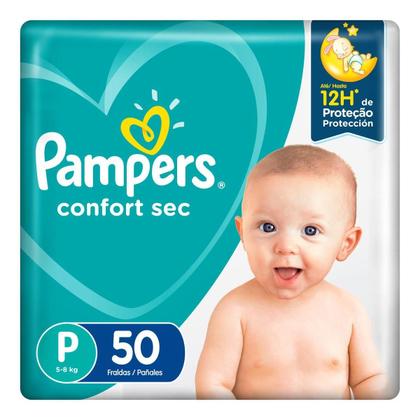 Imagem de Fralda Pampers Confort Sec Tamanho P 100 Unidades