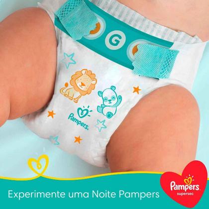 Imagem de Fralda Pampers Descartável Supersec Jumbo 80 Unidades G