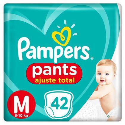 Imagem de Fralda Pampers Pants Ajuste Total Tamanho M 42Un