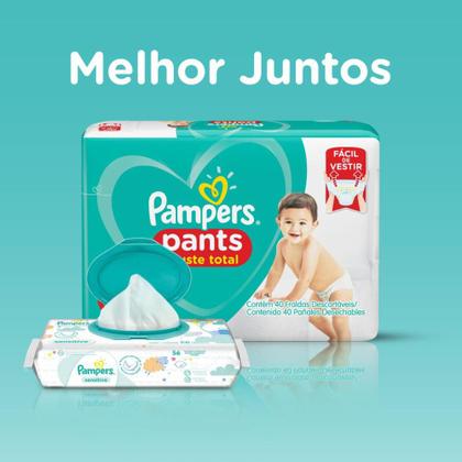 Imagem de Fralda Pampers Pants Ajuste Total Top Tamanho XG 66 Unidades