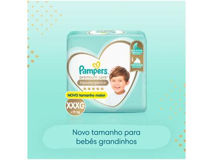 Imagem de Fralda Pampers Premium Care Jumbo XXXG 19kg 52 Unidades