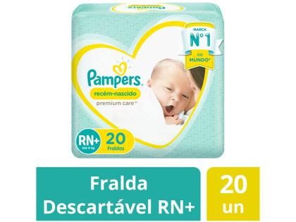 Imagem de Fralda Pampers Premium Care RN+