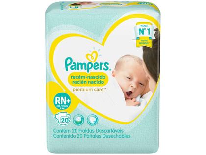 Imagem de Fralda Pampers Premium Care RN+