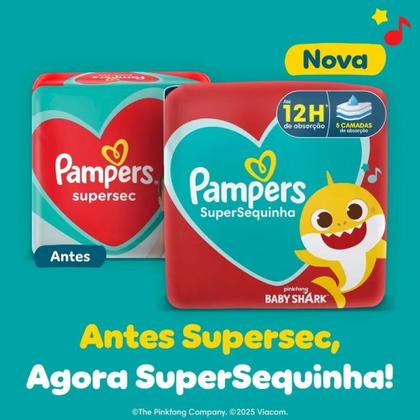 Imagem de Fralda Pampers SuperSequinha G 80 Unidades