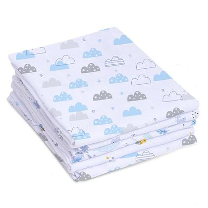 Imagem de Fralda Papi Especial Com Bainha Estampada 70x67 Tecido Duplo - Papi Textil