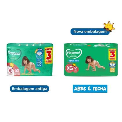Imagem de Fralda Personal Baby Protect & Sec Personal XG 50 Unidades