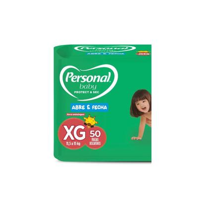 Imagem de Fralda Personal Baby Protect & Sec Personal XG 50 Unidades