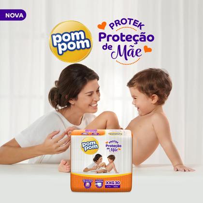 Imagem de Fralda Pom Pom Derma Protek Mega XXG com 30un