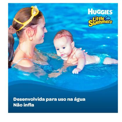 Imagem de Fralda praia e piscina huggies swimmers p/m c/11 un de 7,5 a 12,5 kg