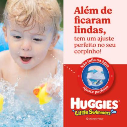 Imagem de Fralda praia e piscina huggies swimmers p/m c/11 un de 7,5 a 12,5 kg