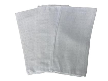 Imagem de Fralda Quadriculada 68x68 Com Overlock Kit Com 24