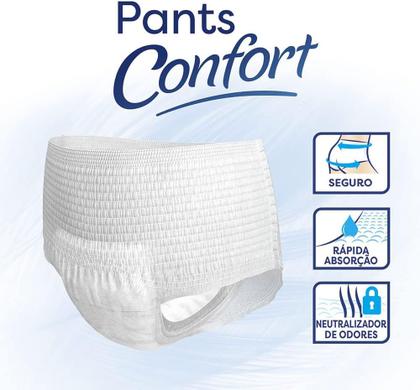 Imagem de Fralda roupa adulto pants confort g/eg 24 unidades