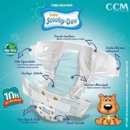Imagem de Fralda Scooby Hiper 1 Pacote Tamanho G  60 Unidades
