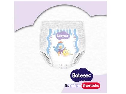 Imagem de Fralda Shortinho BabySec Premium Galinha Pintadinha Tam. M 5 a 9,5kg 60 Unidades