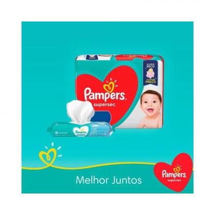 Imagem de Fralda Supersec M Pampers 90 Unidades 
